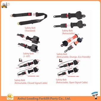 Cyflenwr Rhannau Fforch godi Cyfanwerthu|Gwregys Diogelwch Fforch godi|Gwregysau Diogelwch Tryc Fforch godi Heli