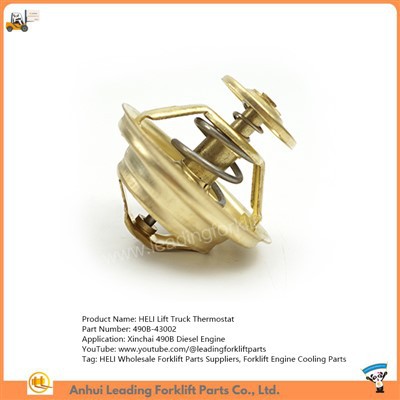 Thermostat Tryc Codi HELI|490B-43002|Rhannau Injan Xinchai 490B|Cyflenwyr Rhannau Fforch godi Cyfanwerthu